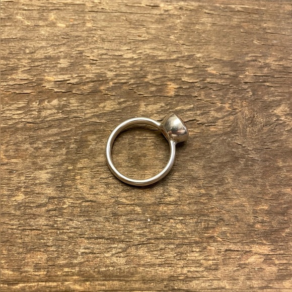 Peach Oregon Sunstone Sterling Ring - Picture 7 of 8